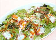 たこと海藻の冷菜韓国味