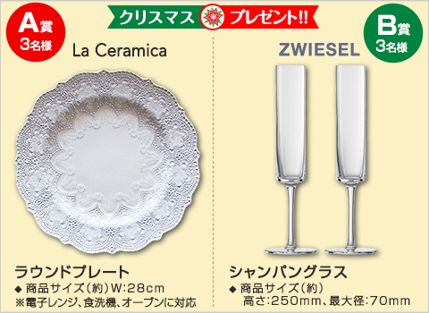 プレゼント内容 プレゼント内容