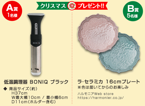 プレゼント内容 プレゼント内容