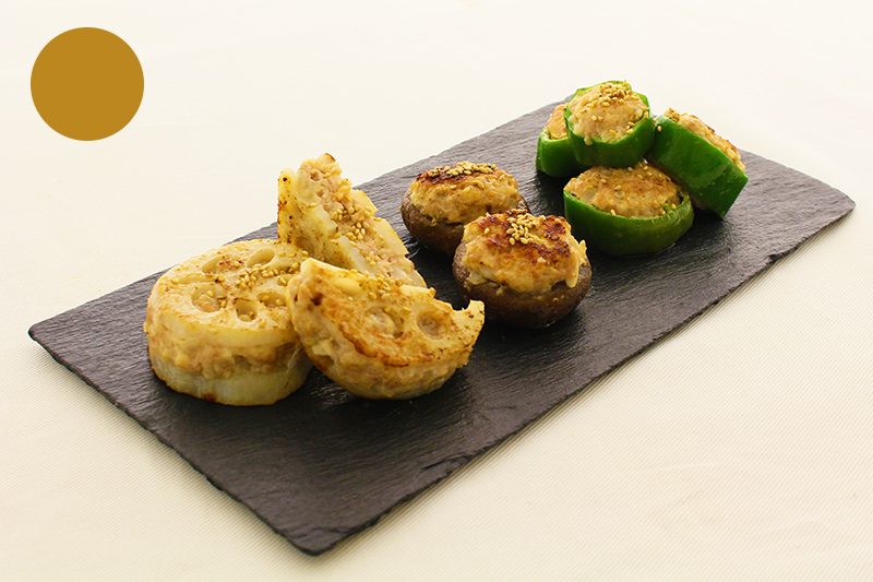 いろいろ野菜のはさみ焼き いろいろ野菜のはさみ焼き