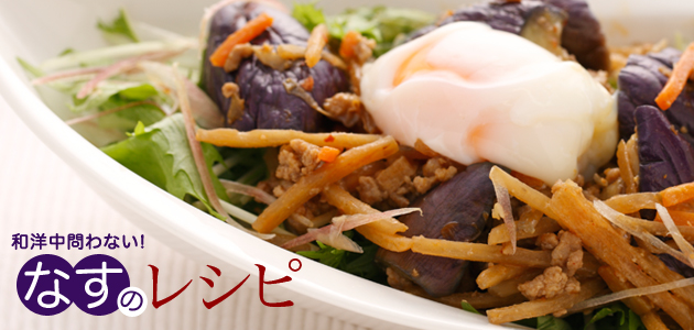 和洋中問わない食材!なすのレシピ特集 和洋中問わない食材!なすのレシピ特集