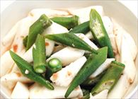 山芋とオクラの梅肉和え 山芋とオクラの梅肉和え