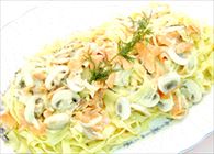 スモ－クサ－モンのクリ－ムパスタ