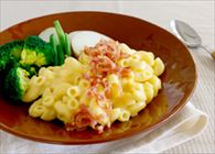 マック＆チーズの温野菜添え