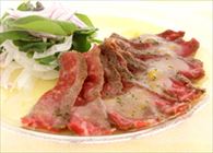 牛肉のカルパッチョ～オレンジソースかけ～