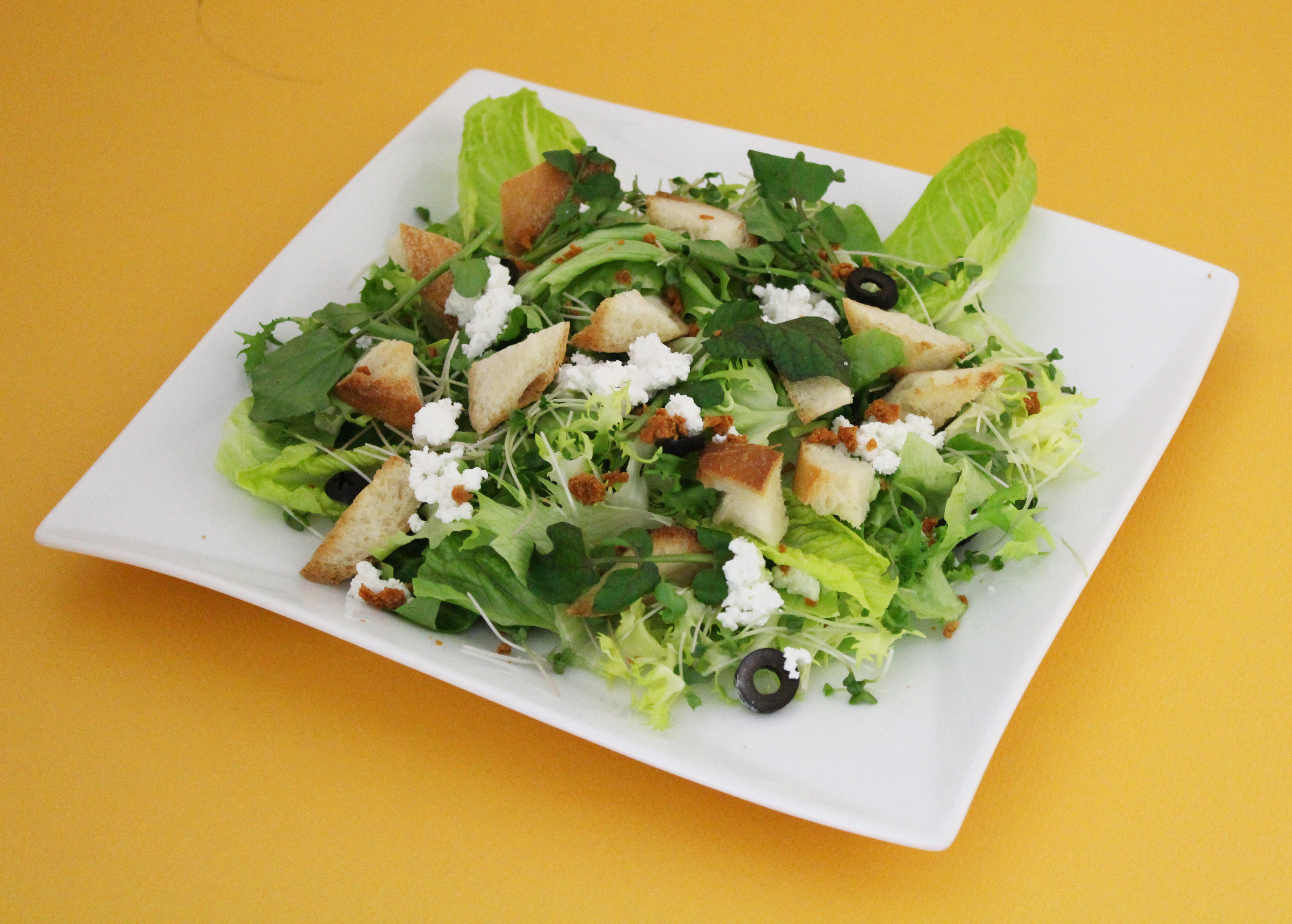 緑野菜のグリーンシーザーサラダ サラダカフェ サラダのレシピがいっぱい