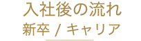 サラダカフェ株式会社 入社後の流れ