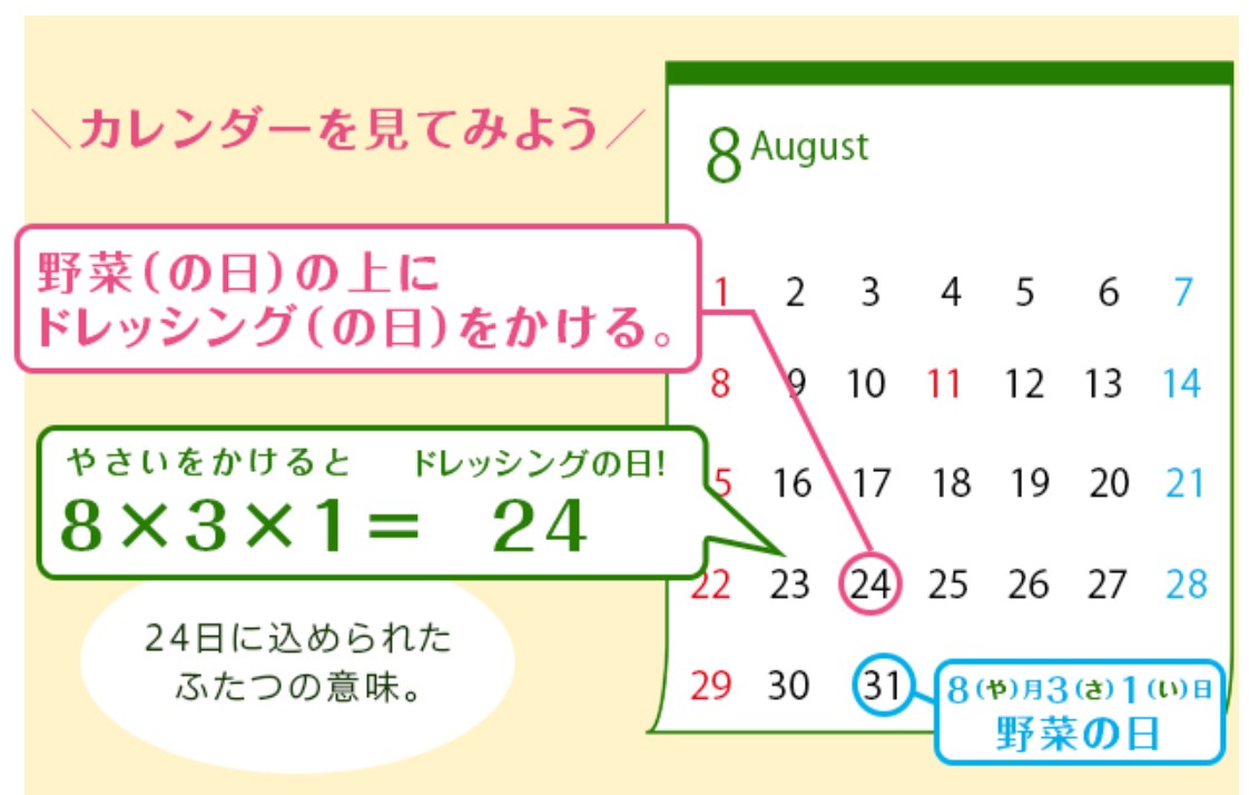 どうして8月24日なの?